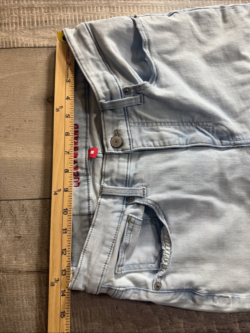 Lucky Brand High-Rise Skinny Light Blue Denim Jeans
